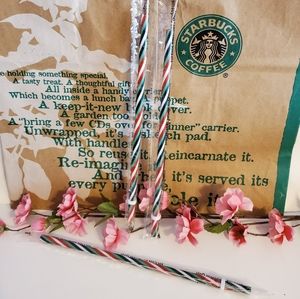 Starbucks Holiday Straw